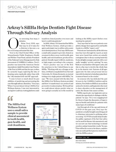 Article - May 2021 – Arkray’s SillHa Helps Dentists Fight Disease Through Salivary Analysis