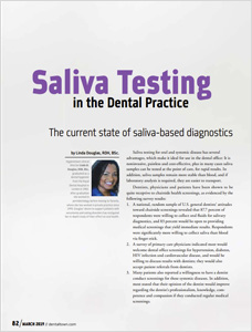 Article - Saliva Testing in the Dental Practice