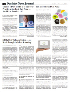 Article - May 2019 2nd Edition CDA Anaheim – Dentistry News Journal – SillHa Oral Wellness System: A Breakthrough in Saliva Screening