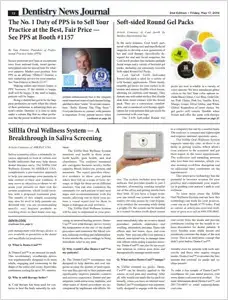Article - May 2019 2nd Edition CDA Anaheim – Dentistry News Journal – SillHa Oral Wellness System: A Breakthrough in Saliva Screening. ARKRAY USA, Inc.
